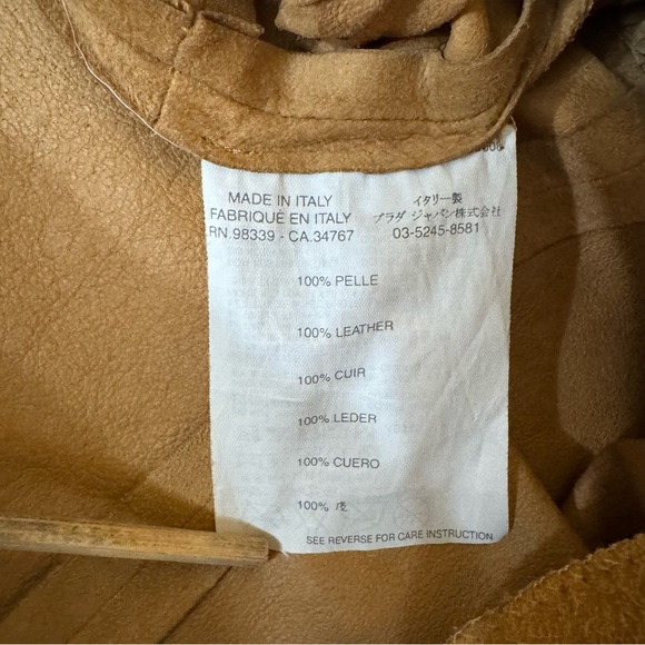 MIU MIU PRADA rare suede boho top, made in Italy, size 38 - Picture 13 of 14